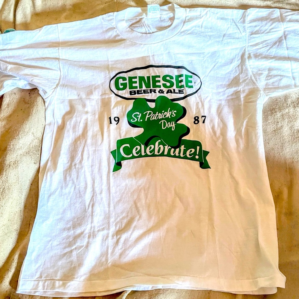 Vintage Genesee St. Patrick’s Day Shirt Size XL